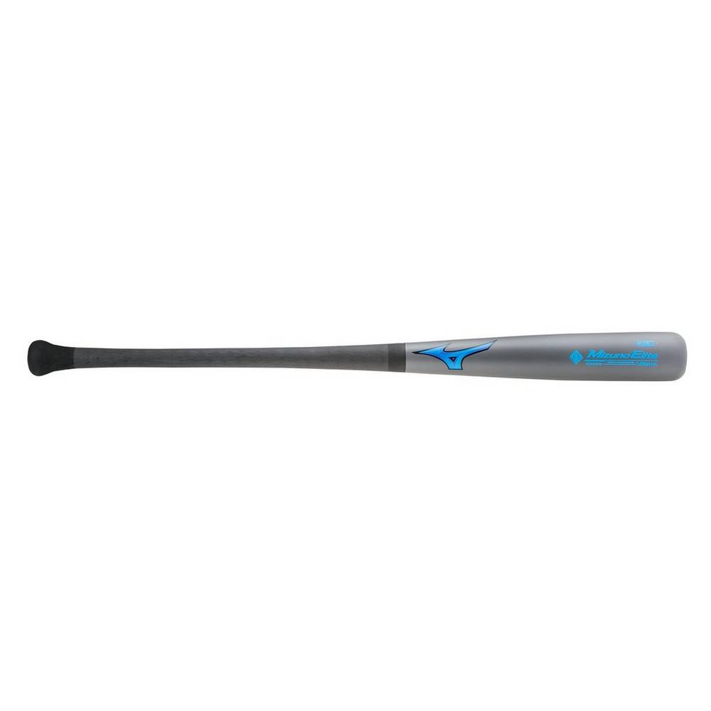 Mizuno Men's MZMC 243 Maple/Carbon Elite Wood Baseball Baseball Bat Grey/Blue (340312-LBU)